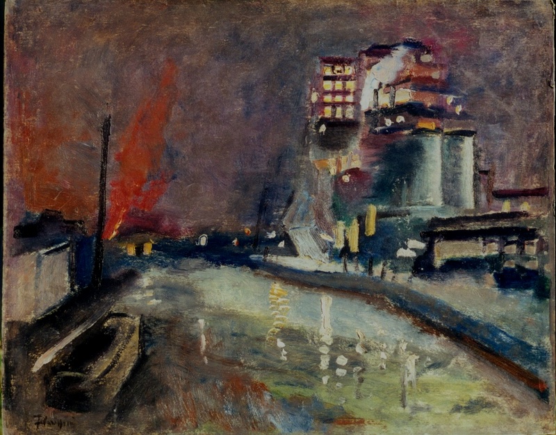 Usines Solvay a Couillet